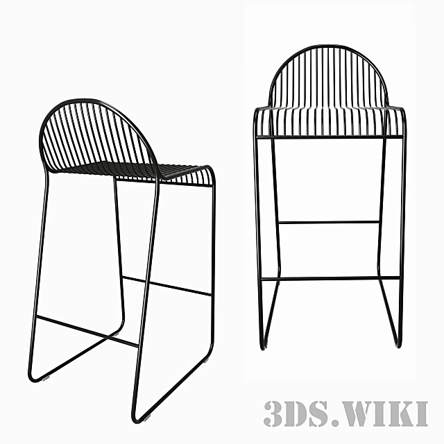 Bar Stool Friend Metal by Bloomingville (2)