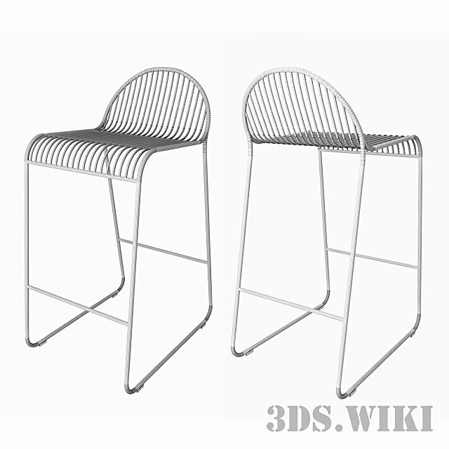 Bar Stool Friend Metal by Bloomingville (3)