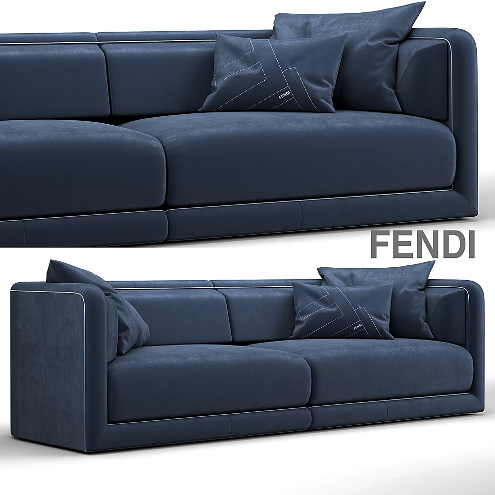 Sofa Conrad Maxi by Fendi Casa