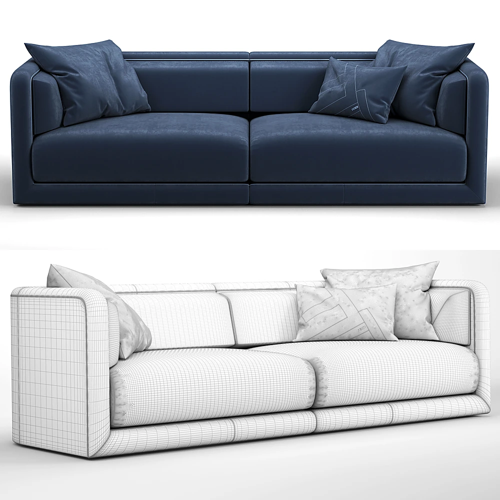 Sofa Conrad Maxi by Fendi Casa (2)