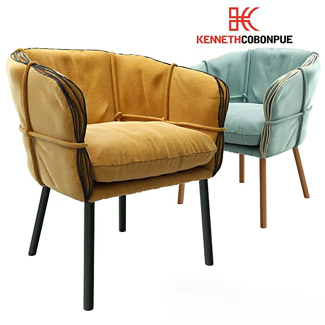 Armchair PARCHMENT by Kenneth Cobonpue