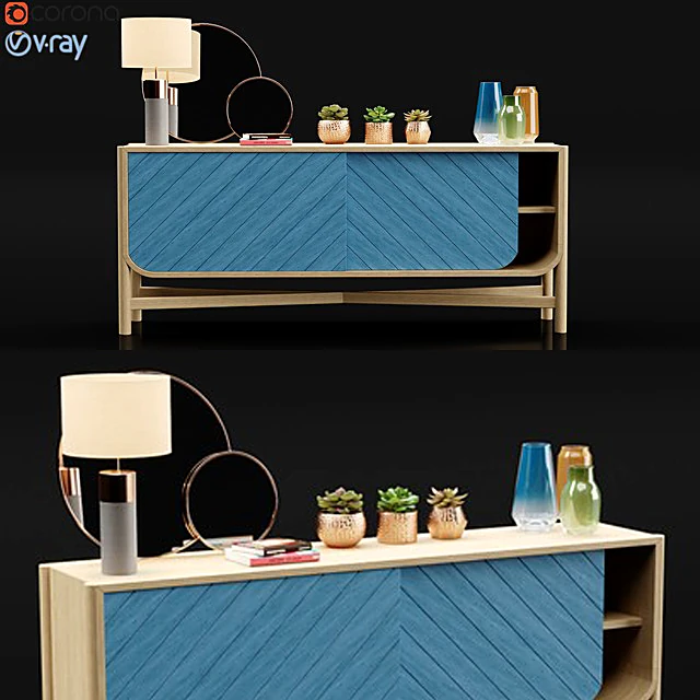 Sideboard & Chest of Drawer 1