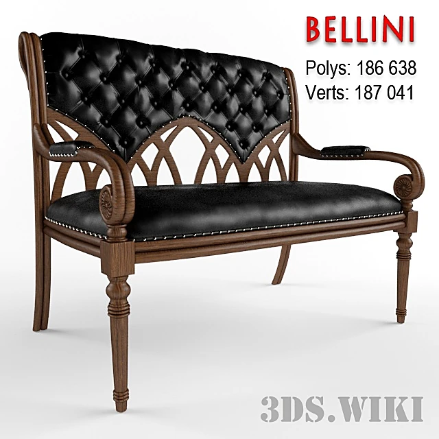 Two-seater sofa Albion by Bellini
