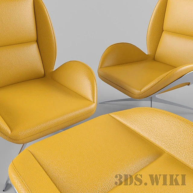 Armchair and Ottoman Furniture collection by Mercedes-Benz (4)