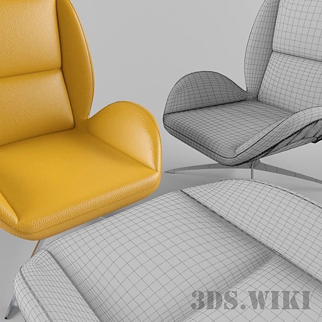 Armchair and Ottoman Furniture collection by Mercedes-Benz (5)