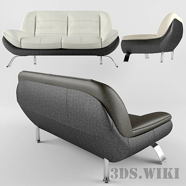 2-seater Sofa Mello by Gala Collezione (3)