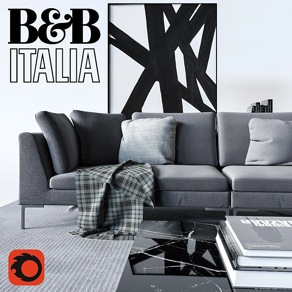 Modular Sofa Charles by B&B Italia (2)