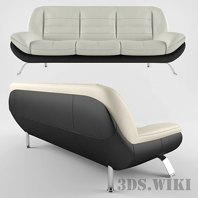 3-seater Sofa Mello by Gala Collezione (3)