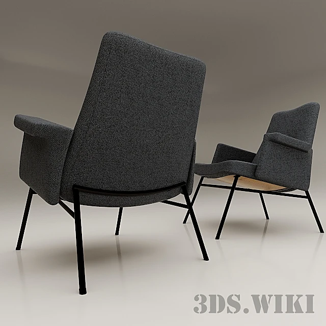 Armchair SK660 by Pierre Guariche (3)