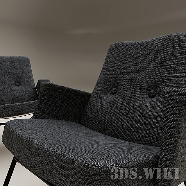 Armchair SK660 by Pierre Guariche (4)