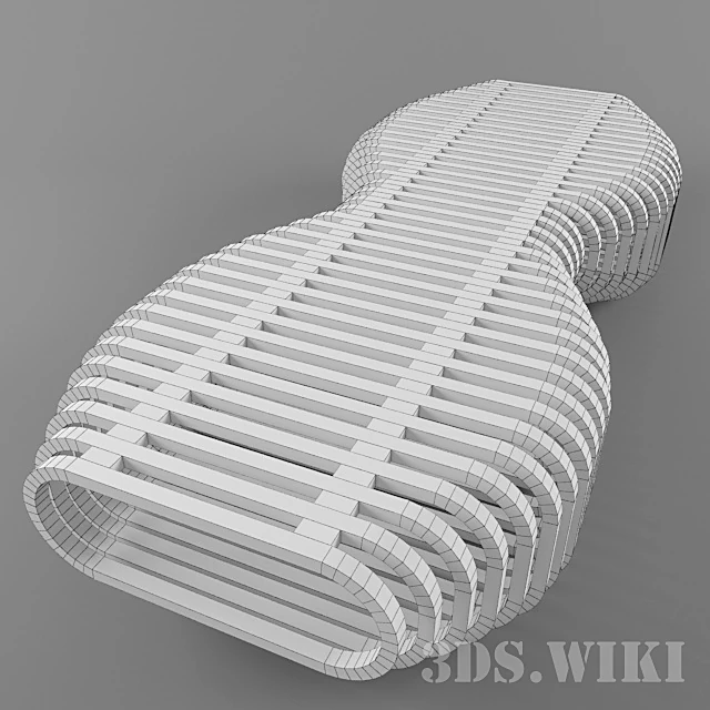 Wooden Bench by Alexandre Moronnoz (6)