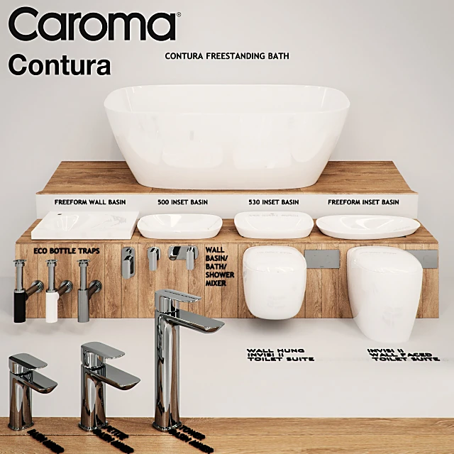Bathroom Collection Contura by Caroma