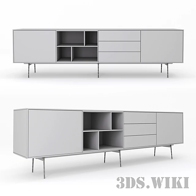 Sideboard Wooden Modern by Dall'Agnese (2)