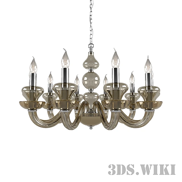 Ceiling lamp 1910S cognac by Newport