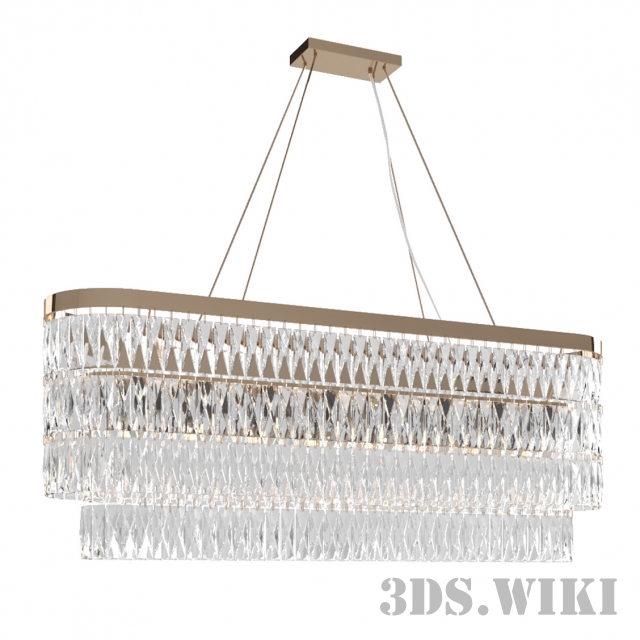 lighting - Newport light 10128+8S gold 3ds Max