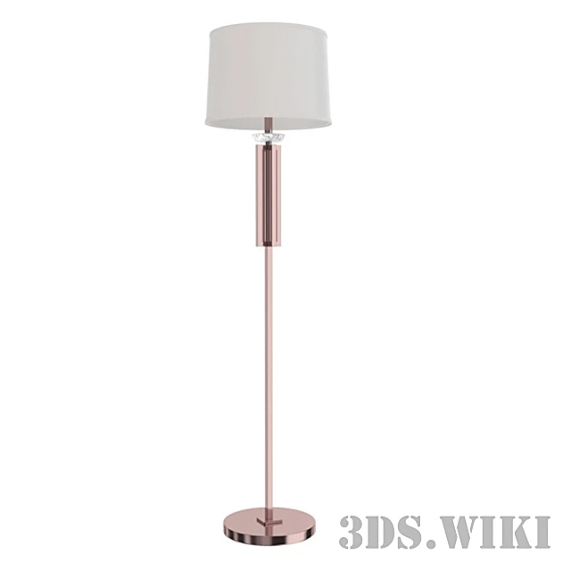Floor lamp 4401FL chrome/black nickel by Newport