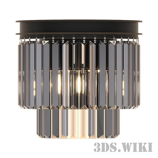 Wall light 31101A black+gold by Newport