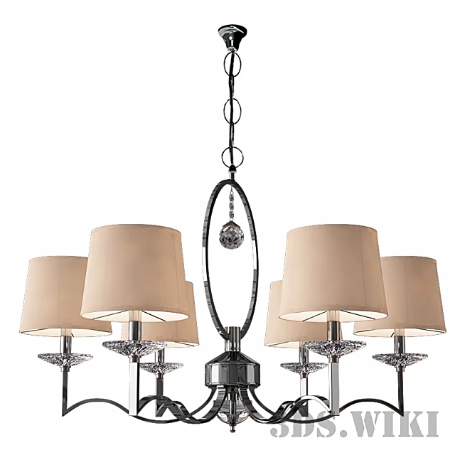 Chandelier 31906C by Newport