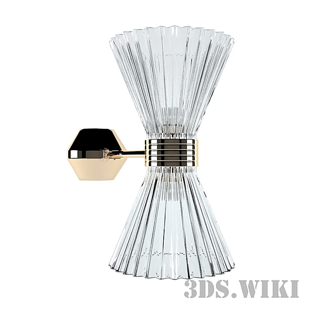 Wall light 3611A nickel gold by Newport