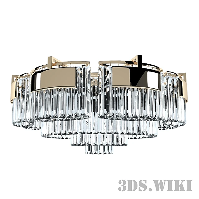 Ceiling lamp 4356+6PL chrome gold by Newport