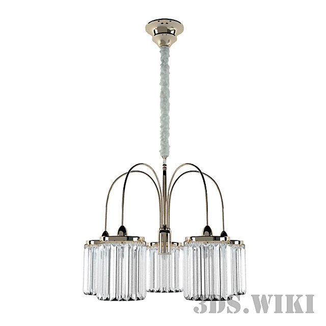 Chandelier 4505C gold chrome by Newport