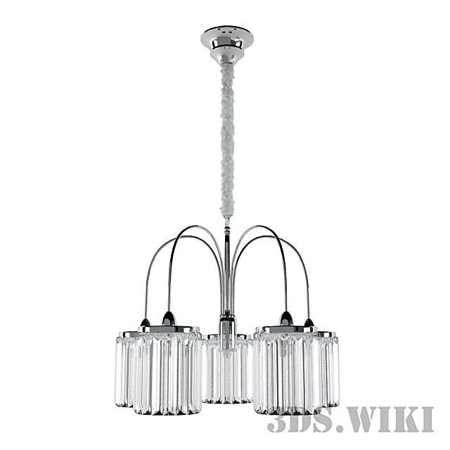 Chandelier 4505C gold chrome by Newport (2)