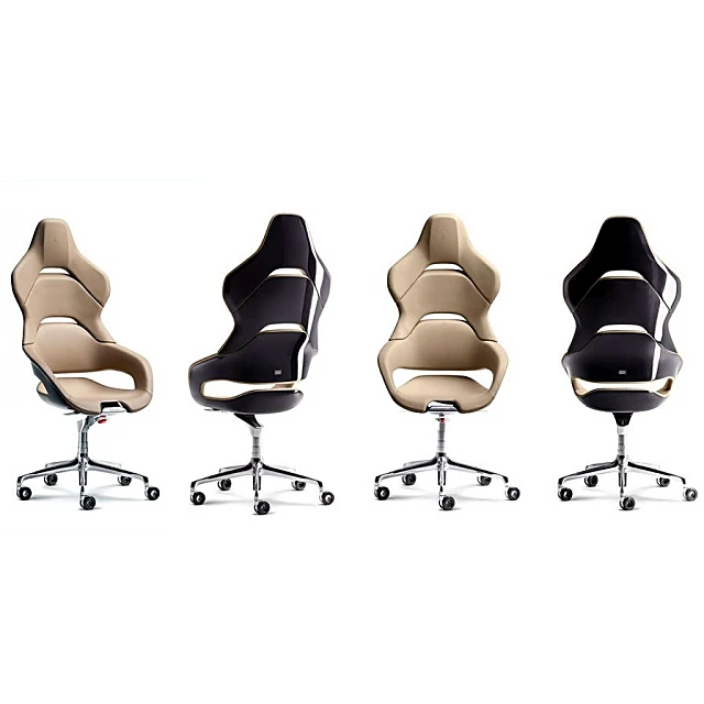 Office Chair Cockpit by Poltrona Frau