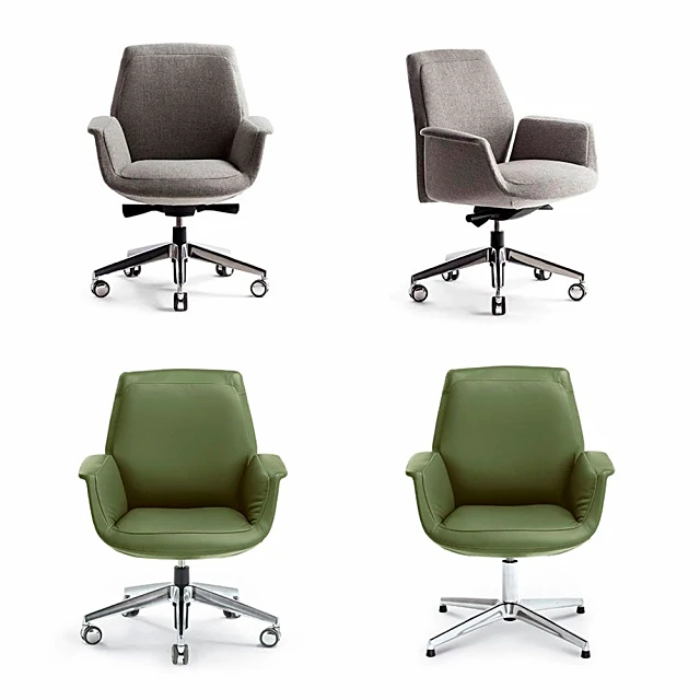 Office Chair DownTown by Poltrona Frau