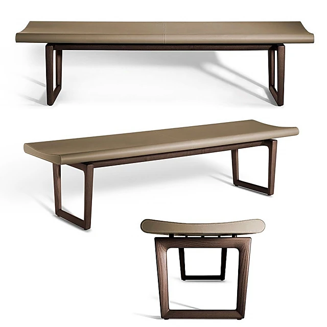 Bench Fidelio by Poltrona Frau