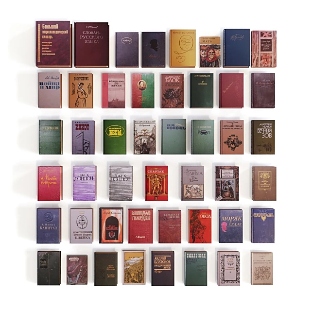 Collection of Books with Varied Covers (2)
