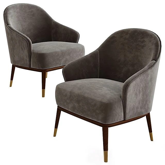 Armchair LESLIE by Minotti
