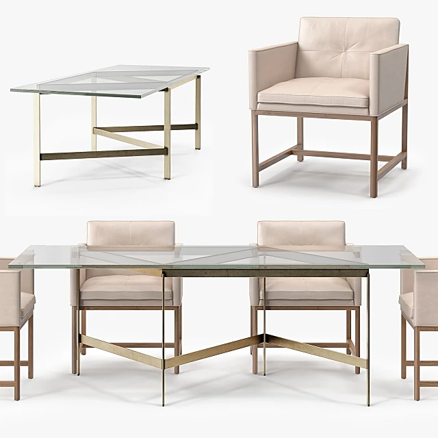 Armchairs / Table + Chair 1