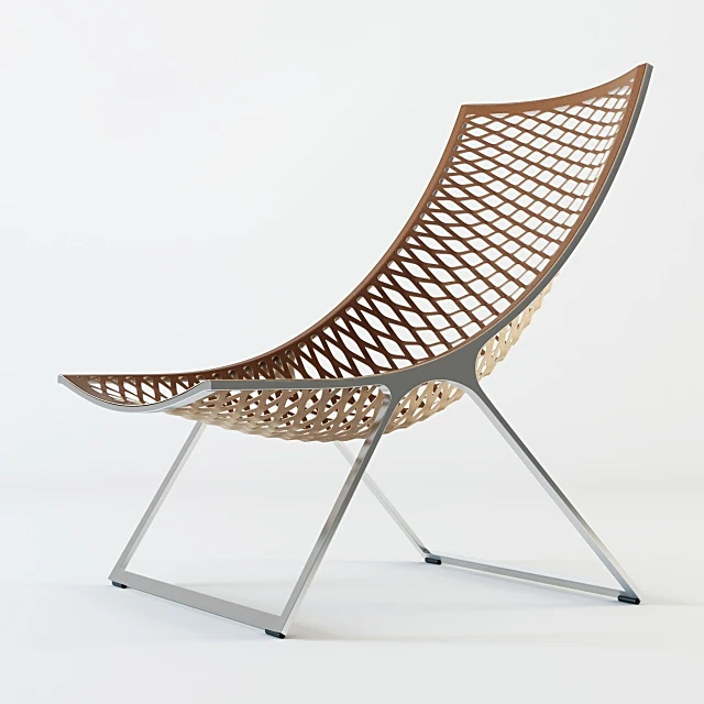 Lounge Chair LOOM RELAX by Busnelli