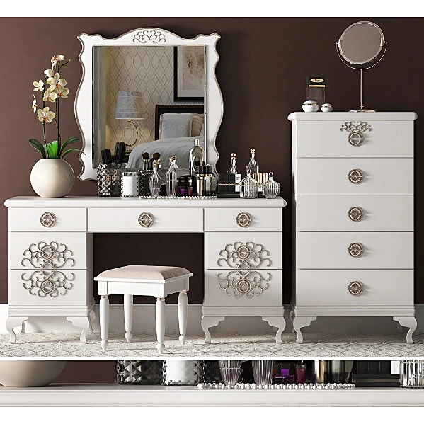 Sideboard & Chest of Drawer / Decorative set 1
