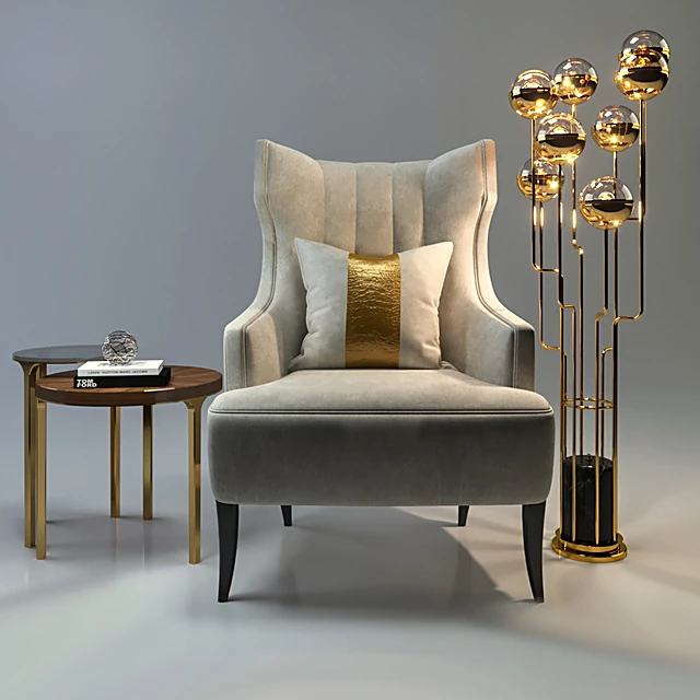 Armchair Iguazu by Brabbu
