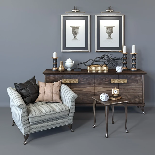 Living Room Furniture Set Casa Statu by Eichholtz