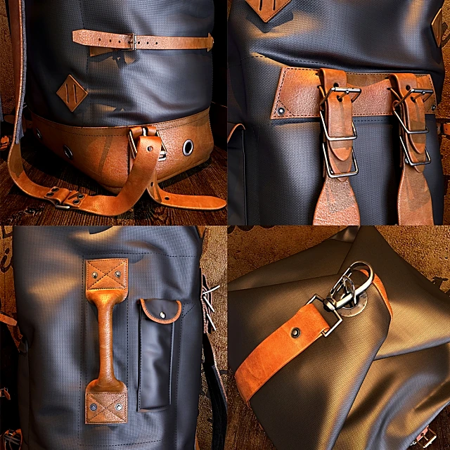Backpack Bag Dakota Vintage by Buffalo Jackson (2)