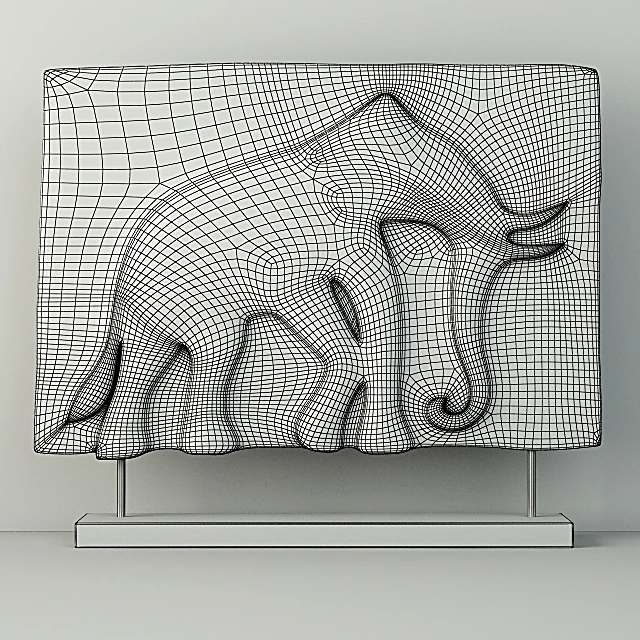 Antique Indian Elephant Relief Panel with Wood Carving (2)
