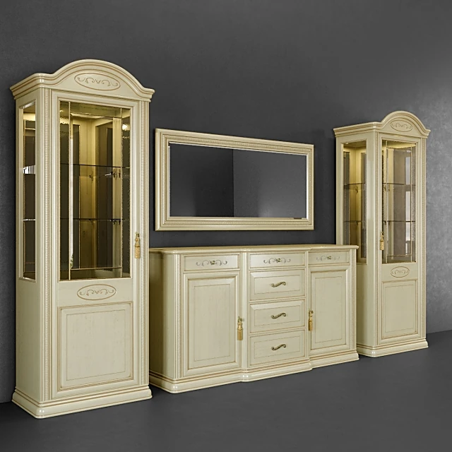 Living Room Furniture Set Siena Day Avorio Composition 1 by Camelgroup