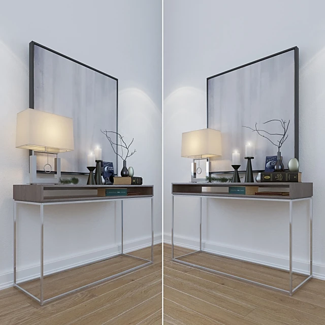 Sideboard & Chest of Drawer / Decorative set 2