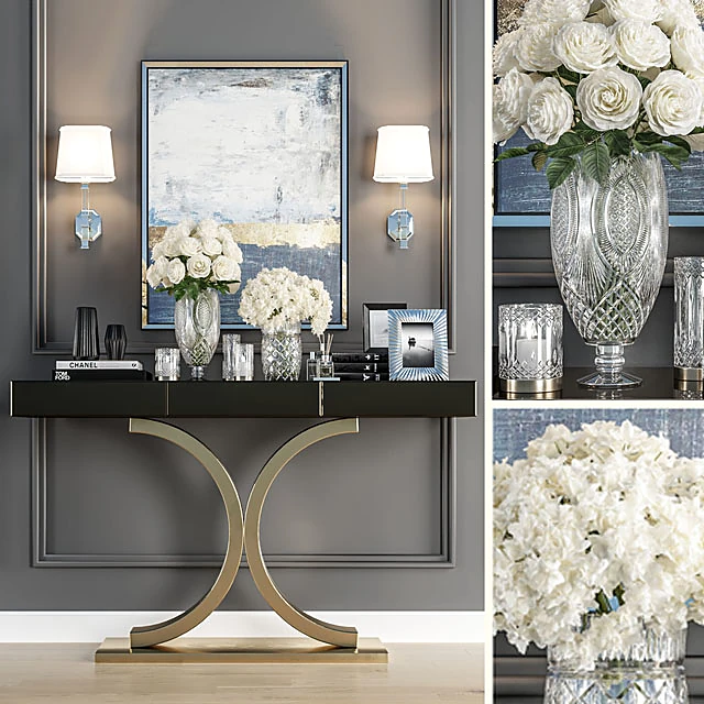 Sideboard & Chest of Drawer / Decorative set 1