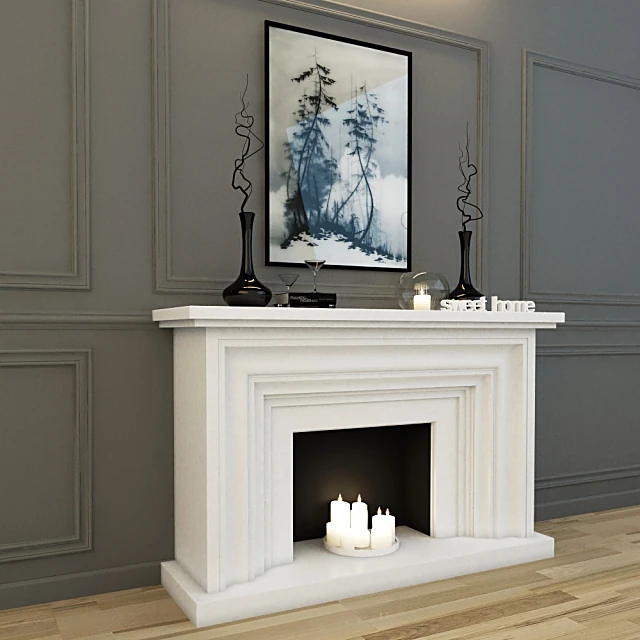 Decorative set / Fireplace 2