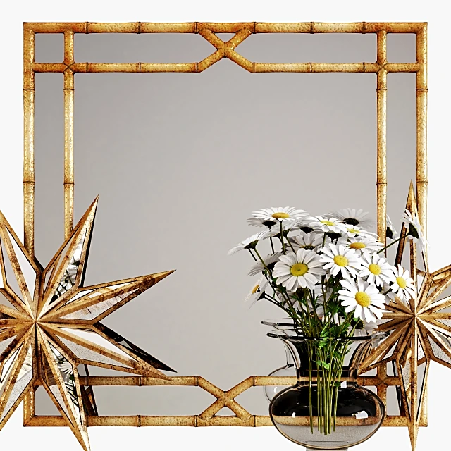 Decorative set / Fireplace 4