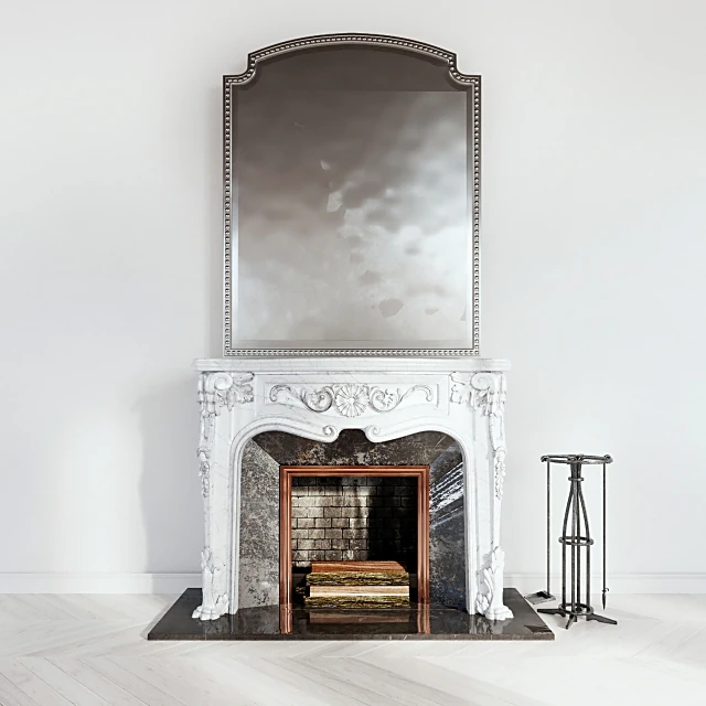 Decorative set / Fireplace 1