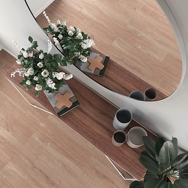 Sideboard & Chest of Drawer / Plants / Decorative set 2