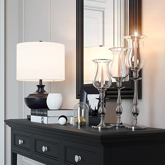 Sideboard & Chest of Drawer / Decorative set 2