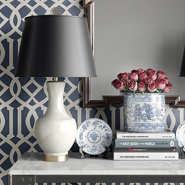 Sideboard & Chest of Drawer / Decorative set 2