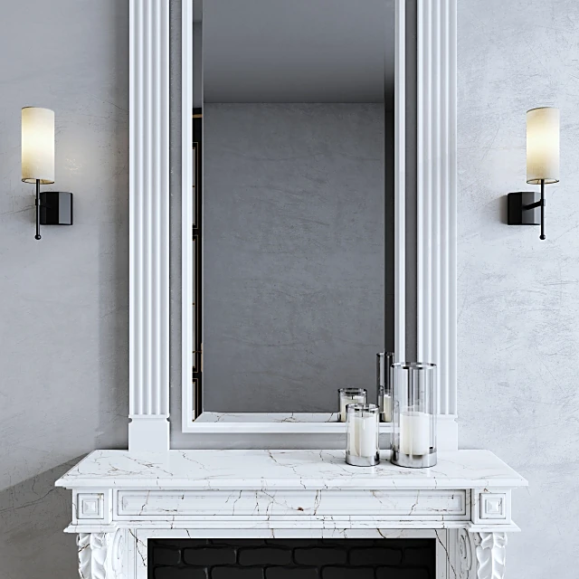 Sideboard & Chest of Drawer / Table lamp / Fireplace 2