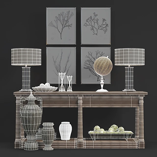 Decorative set / Table lamp 2