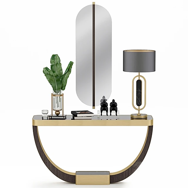 Sideboard & Chest of Drawer / Decorative set 1